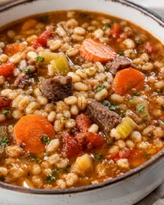 Generated image 1 for Beef Barley Soup