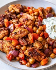 Generated image 2 for Chicken Shawarma Sheet Pan Dinner