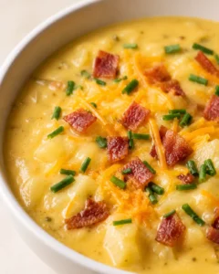 Generated image 1 for High Protein Loaded Potato Soup