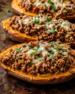 Generated image 1 for Turkey Taco Stuffed Sweet Potatoes