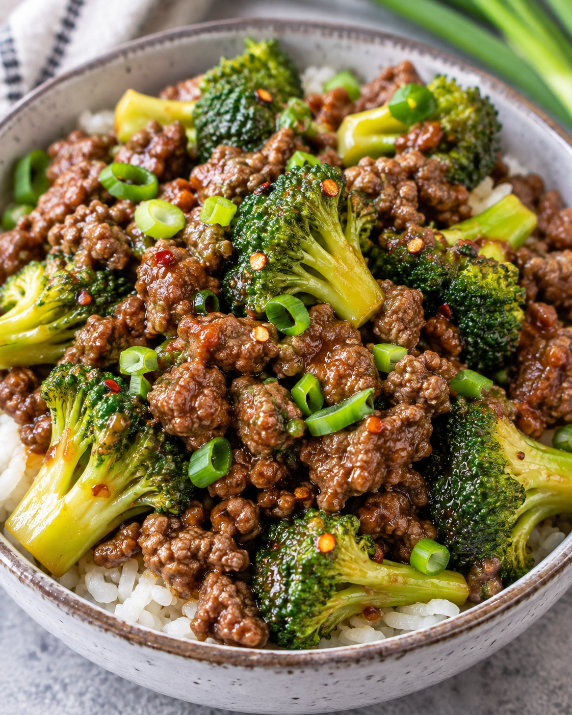 Ground Beef &amp; Broccoli Skillet: Whole30, Paleo, Low Carb, GF hero