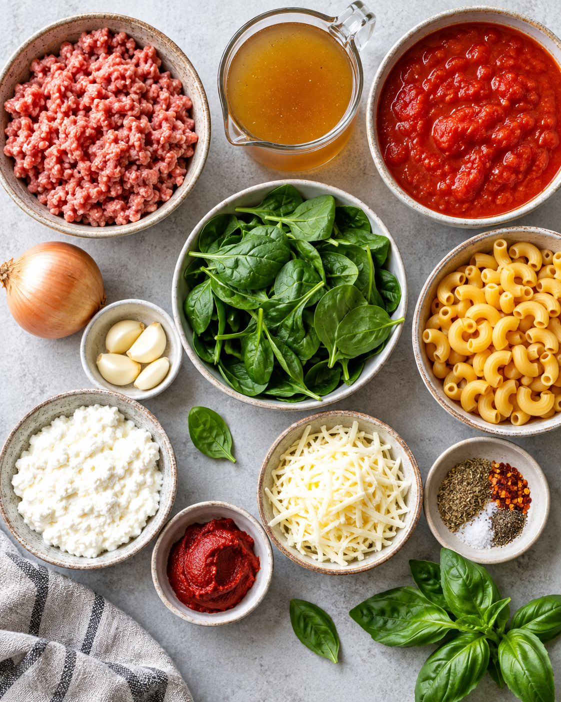 Easy High-Protein Lasagna Soup Recipe (with Gluten-free Option) ingredients