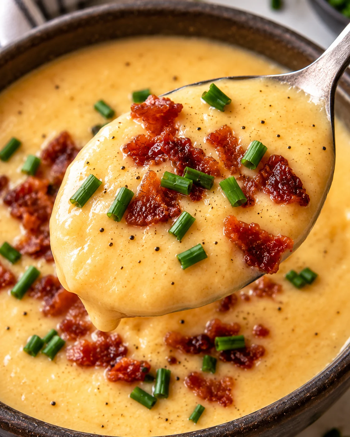 Protein Cream of Potato Soup texture