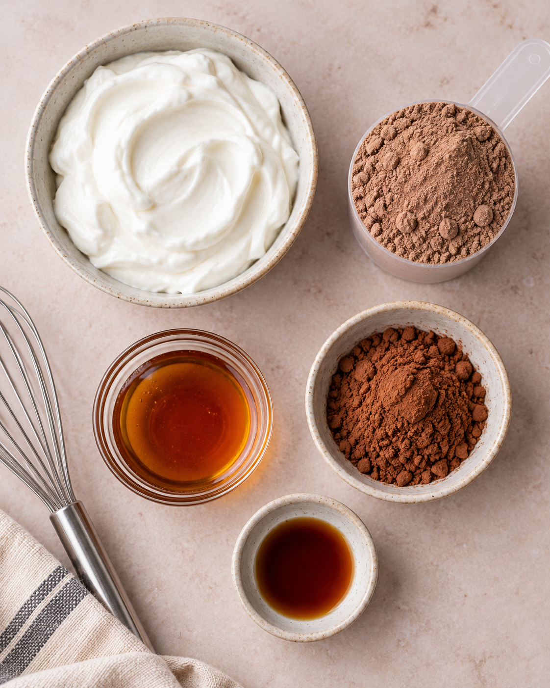 Protein Pudding ingredients