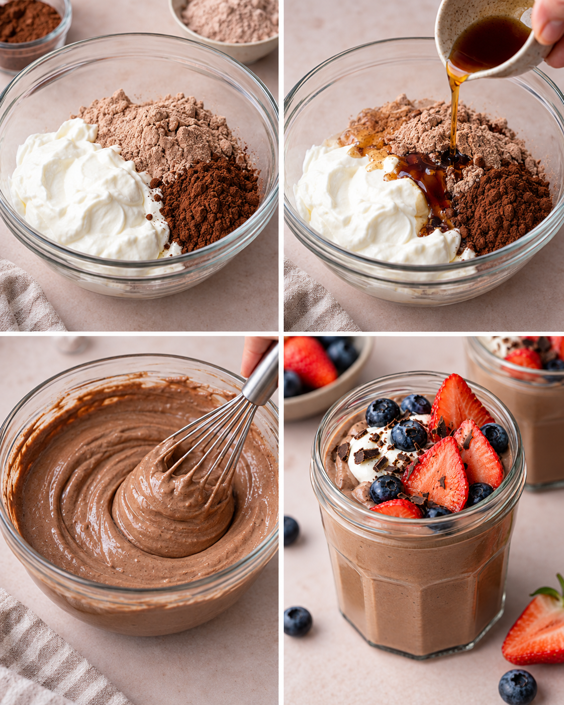 Protein Pudding steps