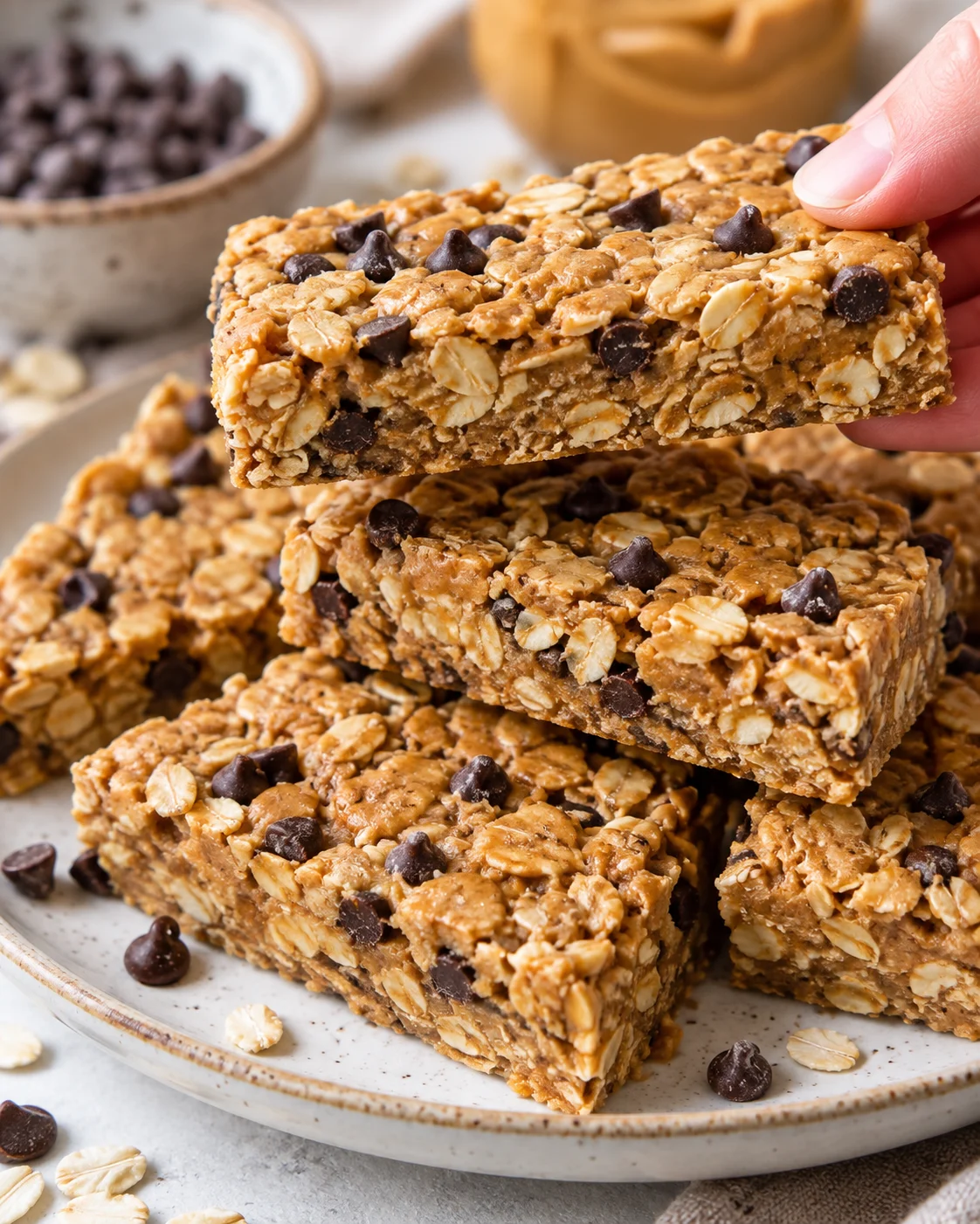 Peanut Butter Protein Bars hero