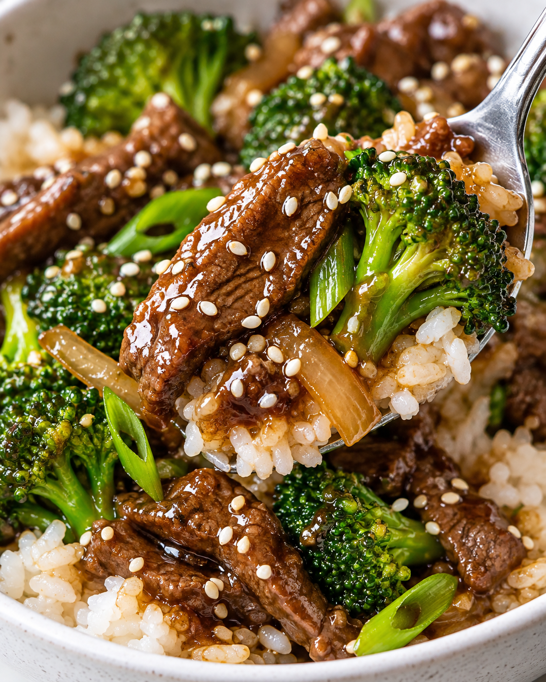 Beef and Broccoli Recipe texture