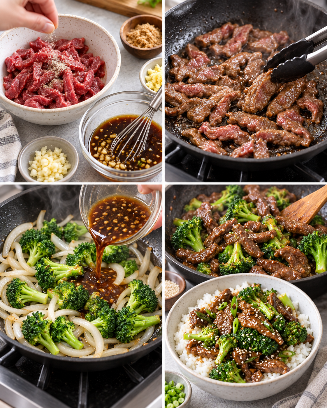 Beef and Broccoli Recipe steps
