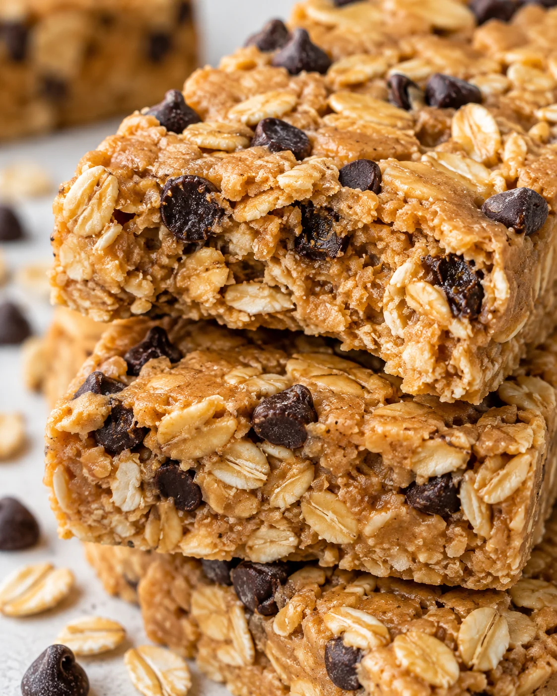 Peanut Butter Protein Bars texture