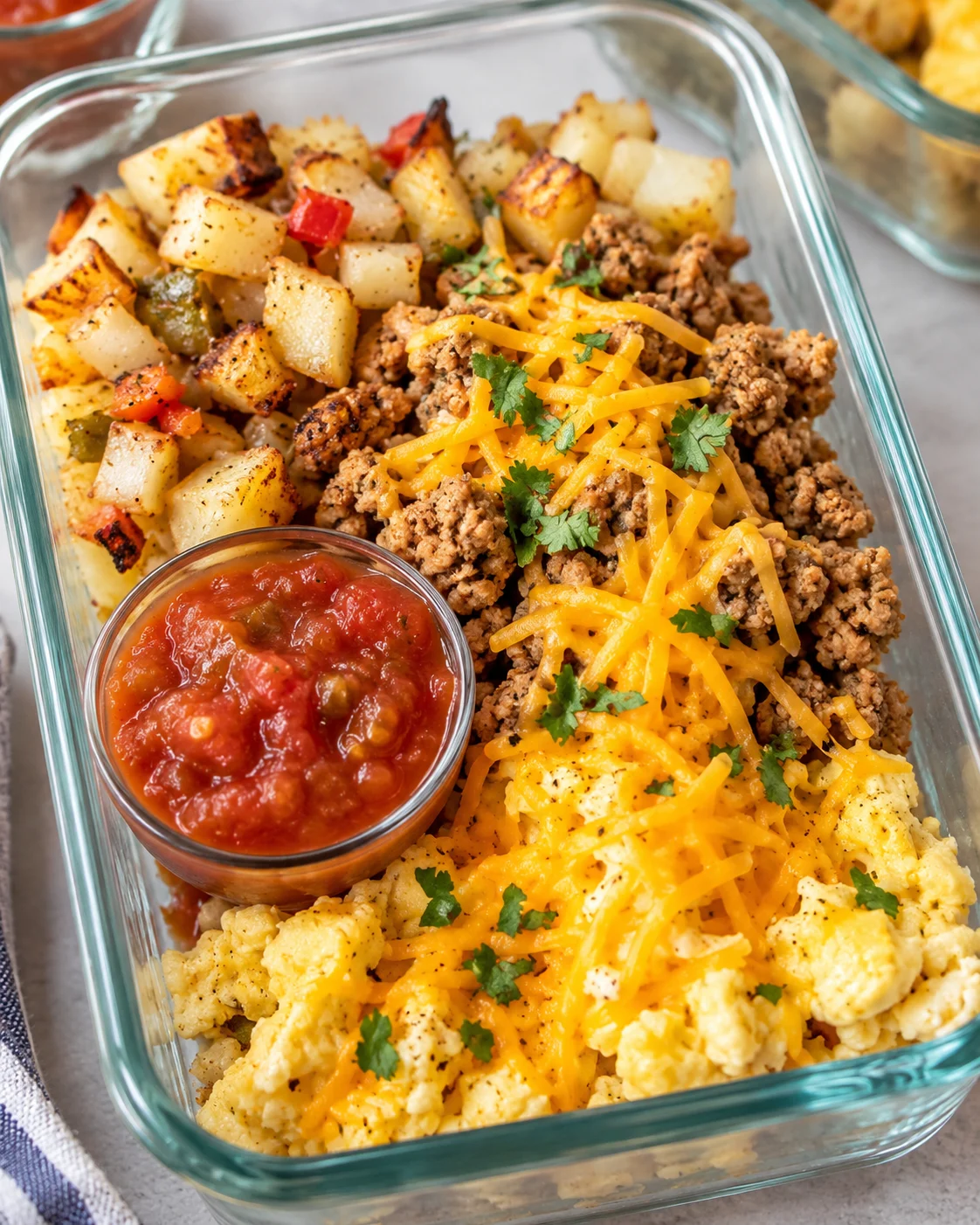 Tex Mex Turkey Scramble - Meal Prep alternate